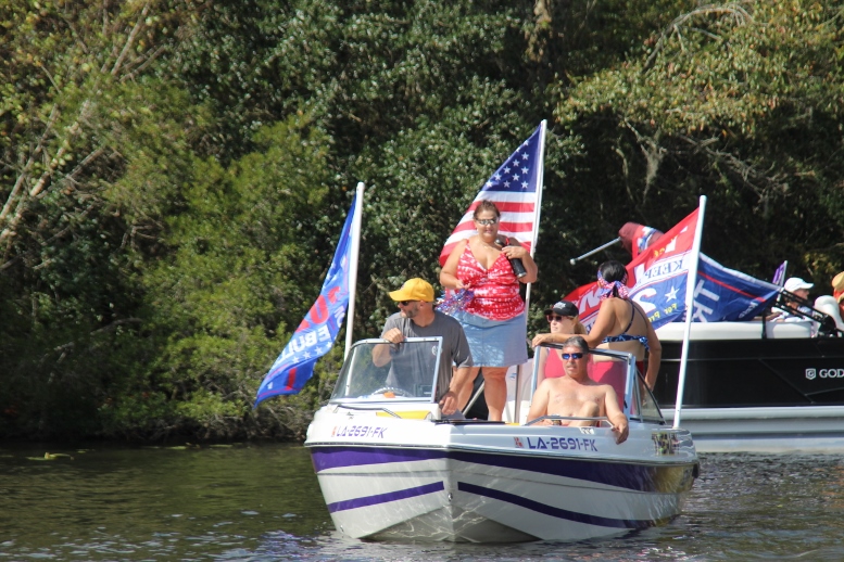 GCO goes to Tickfaw River & Back the Blue Boat Parade Oct 24, 2020